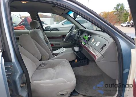 2000 Mercury Grand Marquis Ls from USA, damaged, VIN 2MEFM75W3YX671193